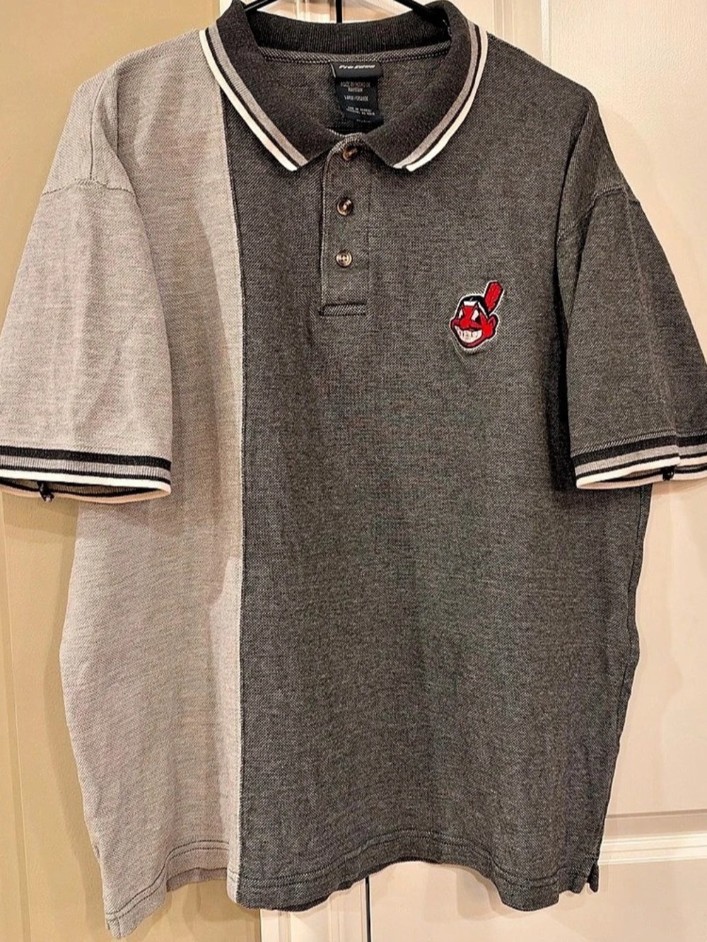 Vintage Cleveland Indians Polo Size Large